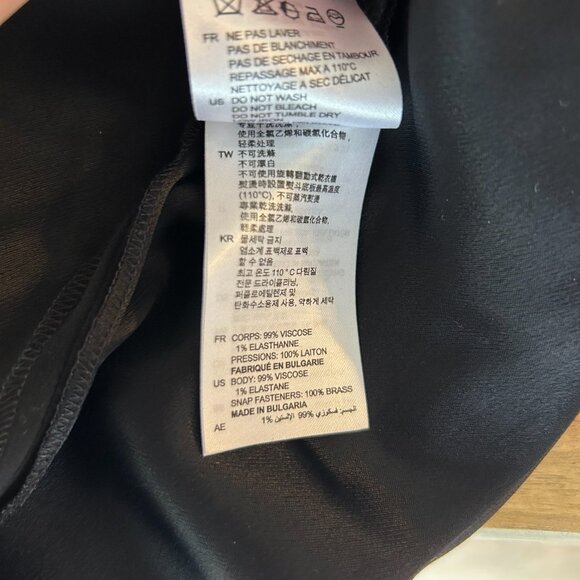 Sandro Black Tribeca Dress Size US 8/Medium - Picture 8 of 8